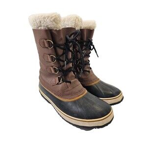 GC Men's 13 Sorel 1964 Pac T Men's Boots Waterproof Leather Winter Boot EUC!